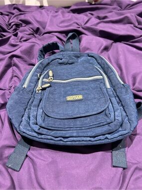 Lightweight blue AOTIAN backpack